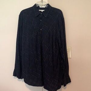 Perry Ellis long sleeve men’s shirt size L.